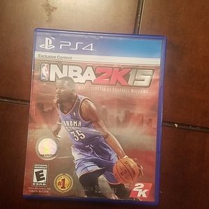 PS4 game NBA 2k15